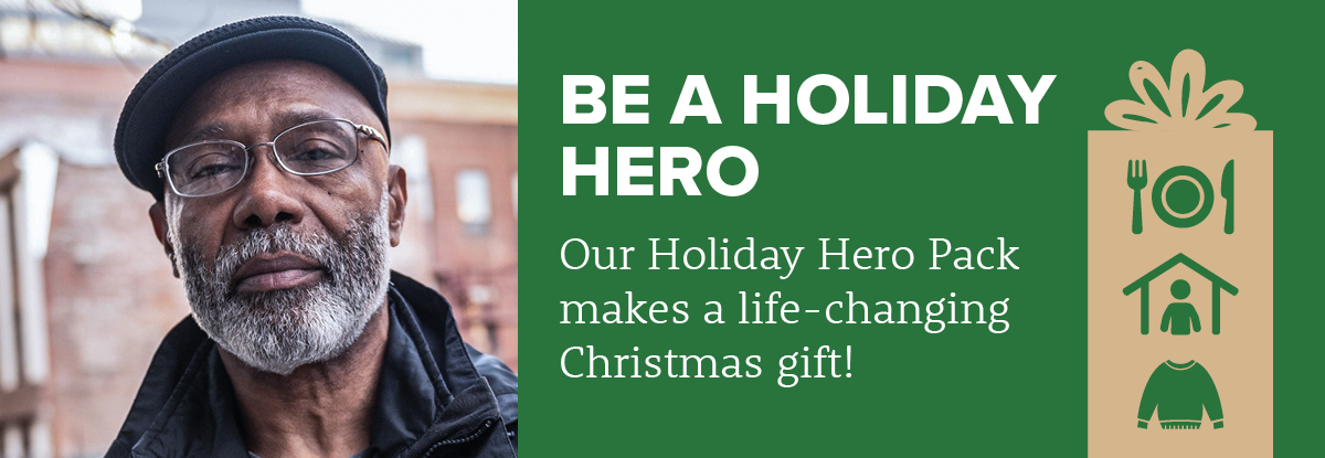 Be a holiday hero