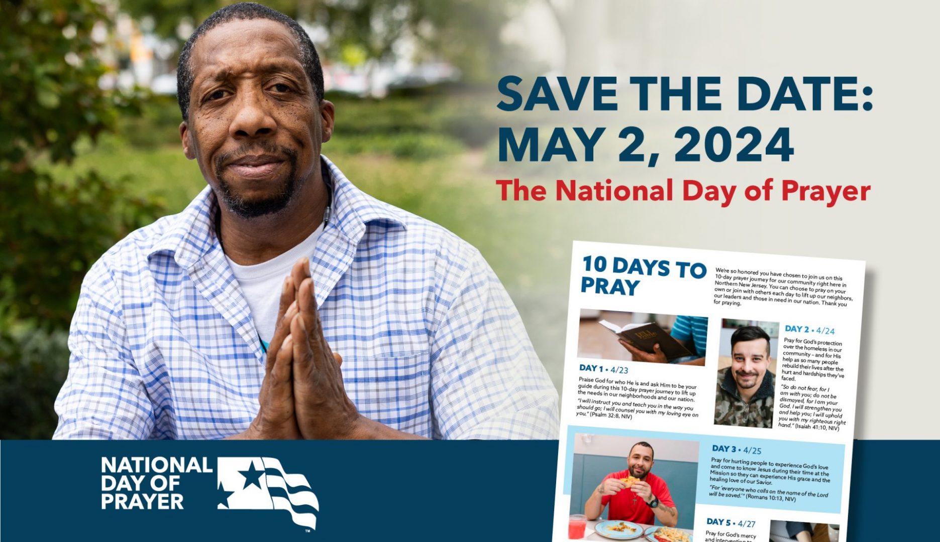 Save the date: The National Day of Prayer