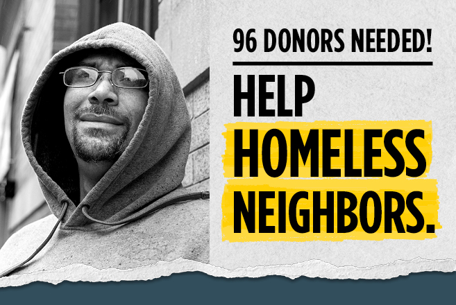 Donors Still Needed. Help Today!